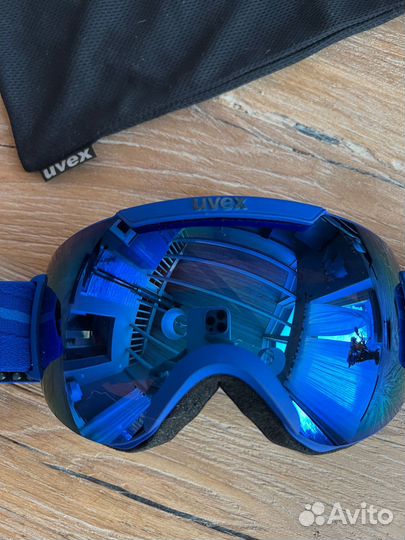 Горнолыжные очки маска uvex