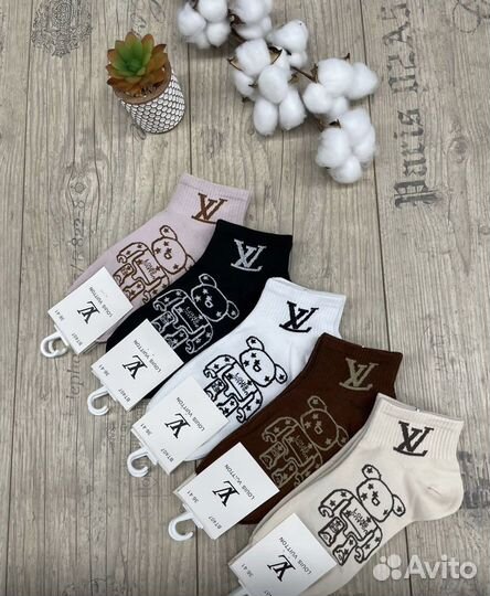 Новые носки Fendi 5 пар