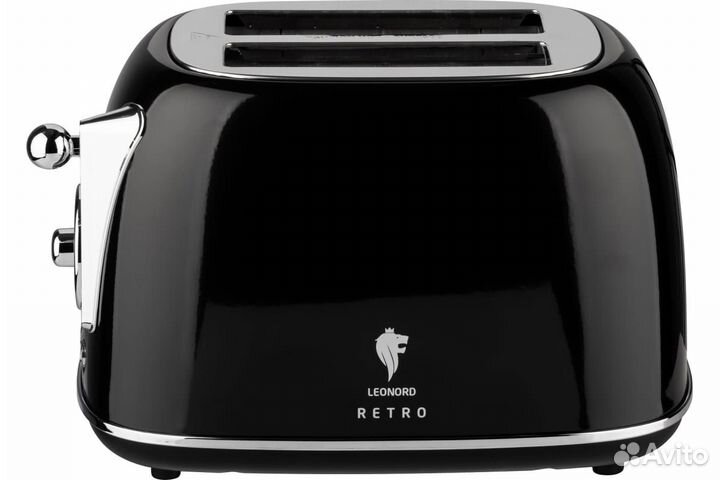 Тостер Leonord LE-1903/1 retro чёрный