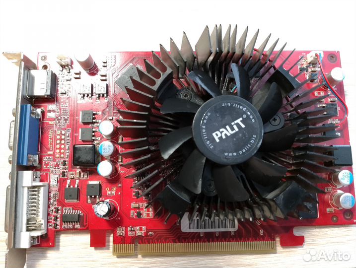 Видеокарта GF9600GT 512M DDR3 256B CRT DVI hdmi