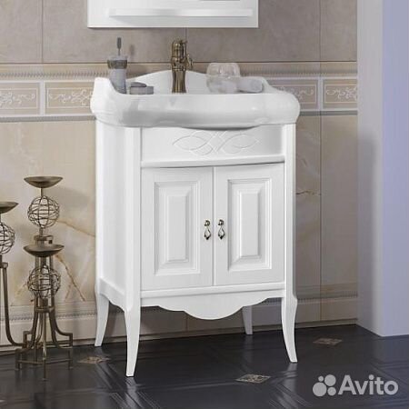 Тумба opadiris Лоренцо 60 бел. мат под CeraStyle