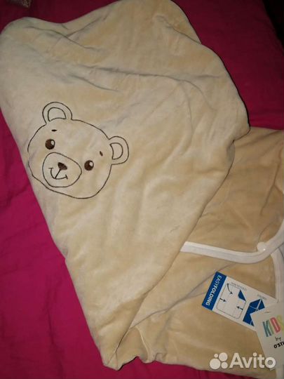 Одеяло-конверт детское, новое