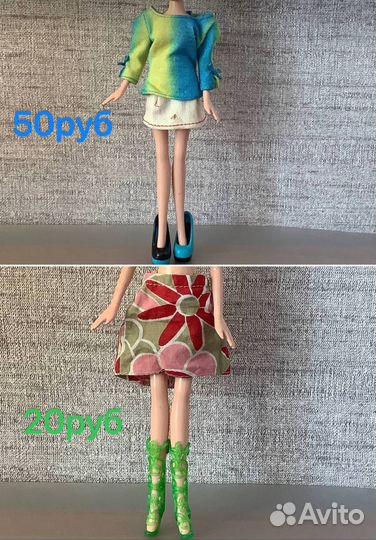 Платья для кукол