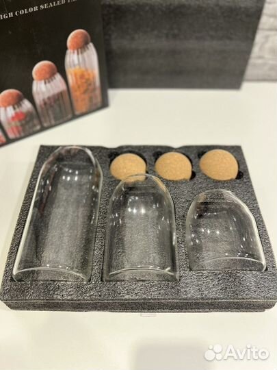 Набор баночек для специй