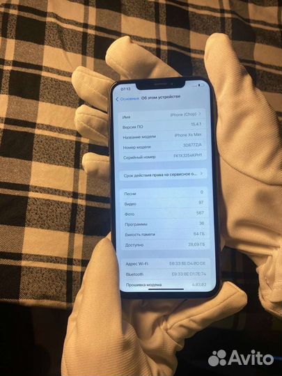 iPhone xs max хороший 64gb