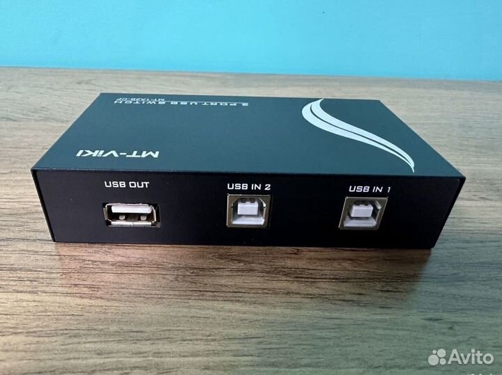 Switch 2xUSB для подключения 2 принтеров