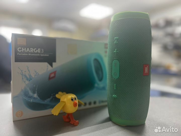 Портативная колонка JBL Charge 3, Бирюзовый