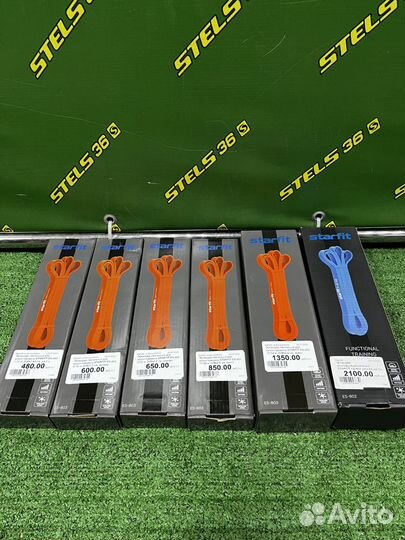 Эспандер Starfit ES ленточный в ассортименте