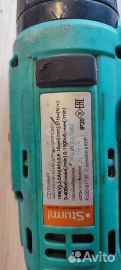 Шуруповерт Sturm SD3318LPT 18V