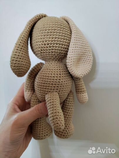 Игрушка ручной работы песик