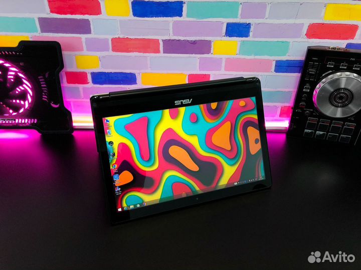 Ноутбуки-трансформеры Asus Core i7+GeForce+SSD