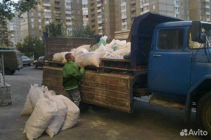 Вывоз мусора самосвал 5 тонн