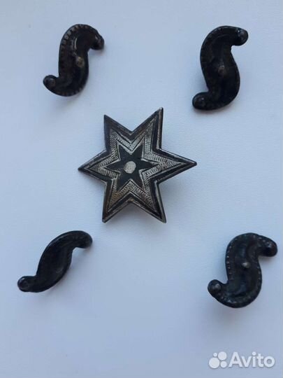 Серебрные украшения для люльки