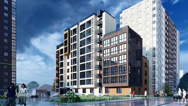 1-к. квартира, 36,6 м², 7/9 эт.