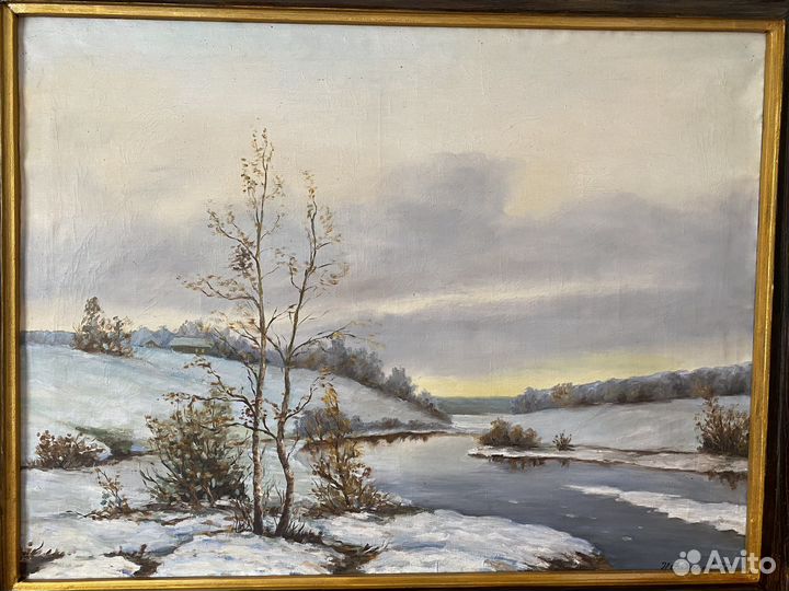 Картина художник Федосов Никита Петрович 1977г