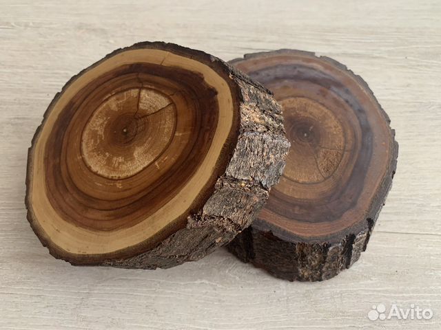 Декоративные спилы, подставка