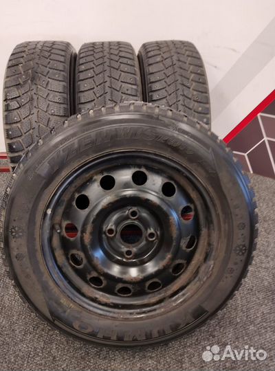 Комплект зимних колёс на Kia Rio