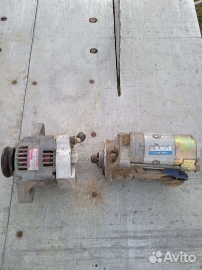 Генератор на двигатель Кубота 1505