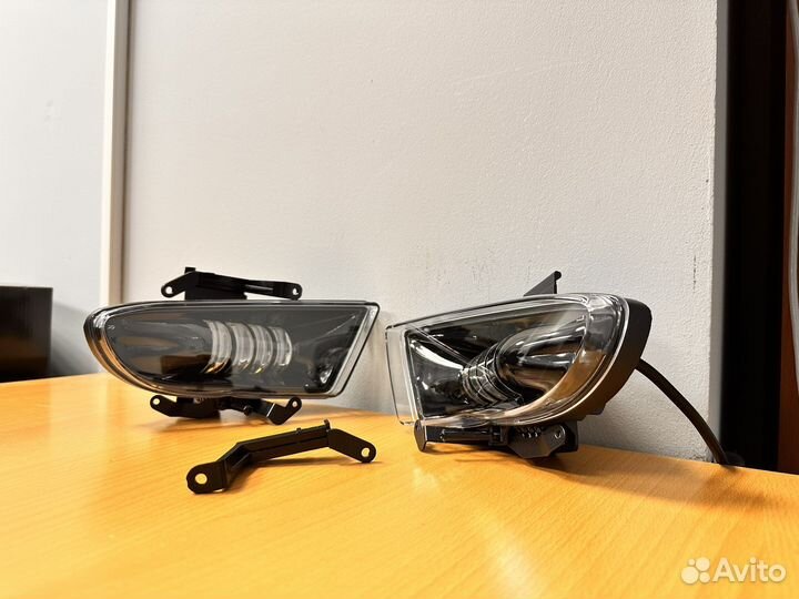 Птф на hyundai accent акцент 80w противотуманые