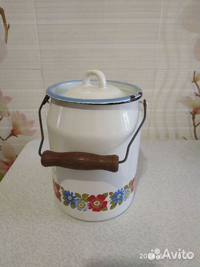 Бидон эмалированный СССР