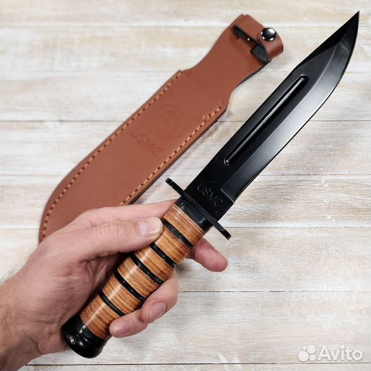 Нож нескладной KA-BAR ст.8Cr13MoV