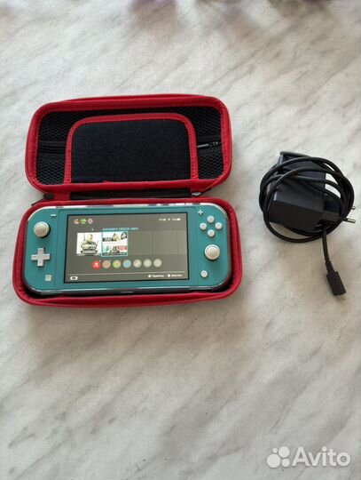 Nintendo switch lite с играми