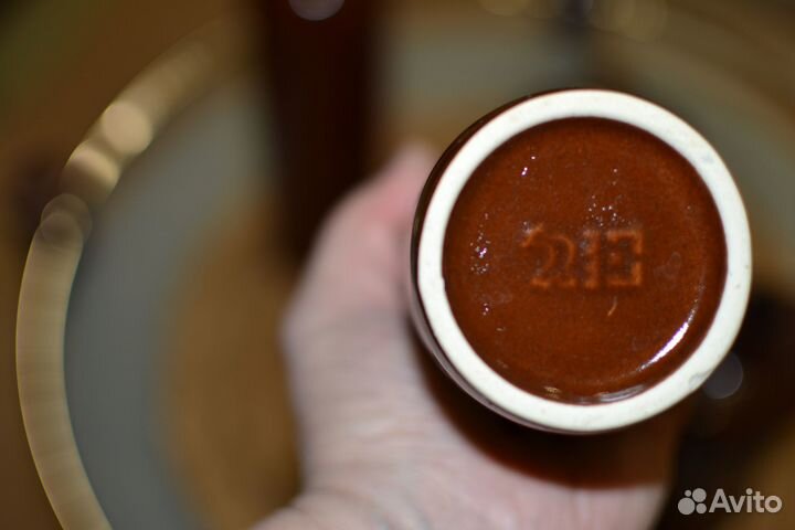 Бутылки керамические