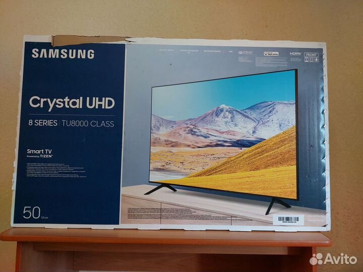 Телевизор Samsung UE50TU8000uxru