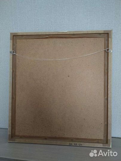 Картина вышивка крестом цветы 50 х 55