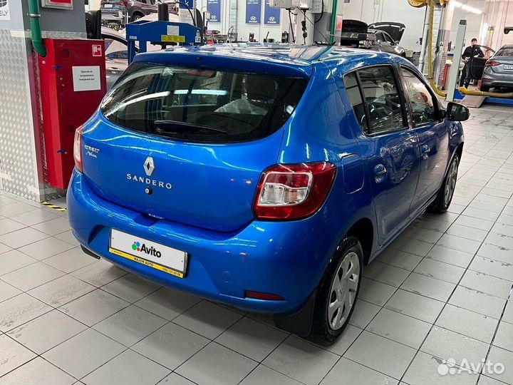 Renault Sandero 1.6 МТ, 2016, 122 222 км