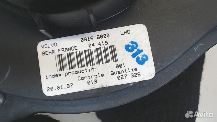 Двигатель отопителя Volvo S70 / V70, 1997