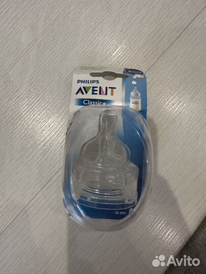 Соски бутылочные для густых жидкостей avent