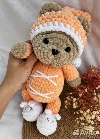 Плюшевый мишка ручной работы