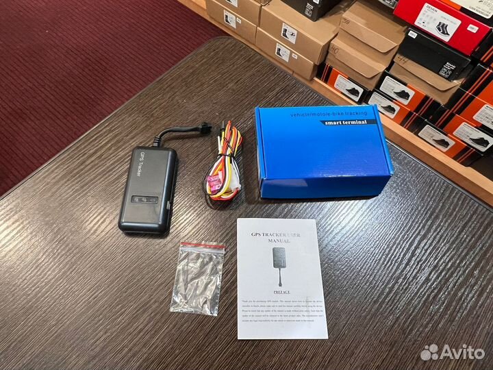 Трекер GPS для отслеживания онлайн на мото