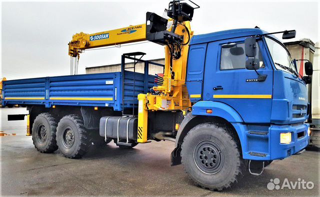 КамАЗ 43118 с КМУ, 2023