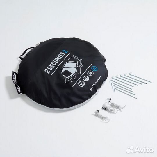 Quechua 2 Seconds Fresh&Black 2 местная