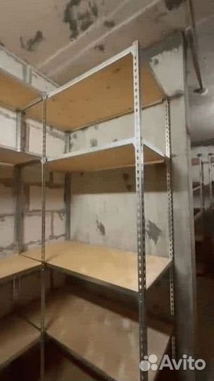 *Продается качественный стеллаж с фанерным настилом**