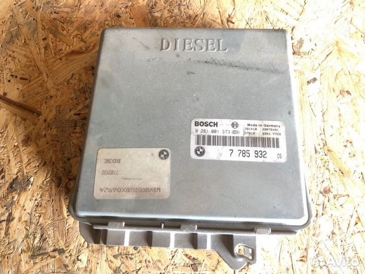 Блок управления двигателем Bmw 5 (E39) 7 (E38) 2.5
