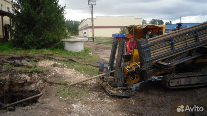 Горизонтально направленное бурение. гнб прокол