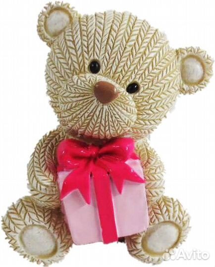 Форма для шоколада (Мишка с подарком)