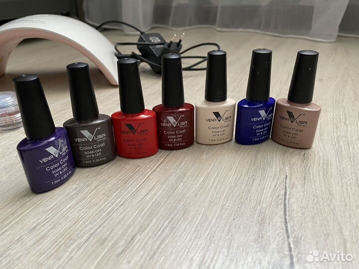 Лампа для ногтей, гель-лаки