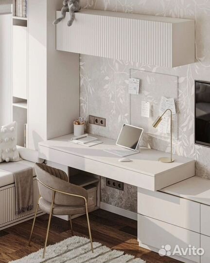 Рабочая зона белая на заказ