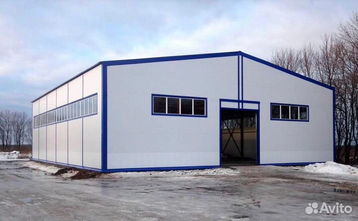 Быстровозводимые здания из сэндвич-панелей