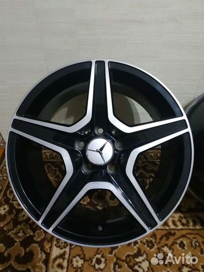 Литые диски r17, 5*112,ц.о66.6 mercedes