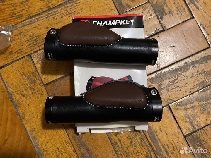 Грипсы кожаные для велосипеда