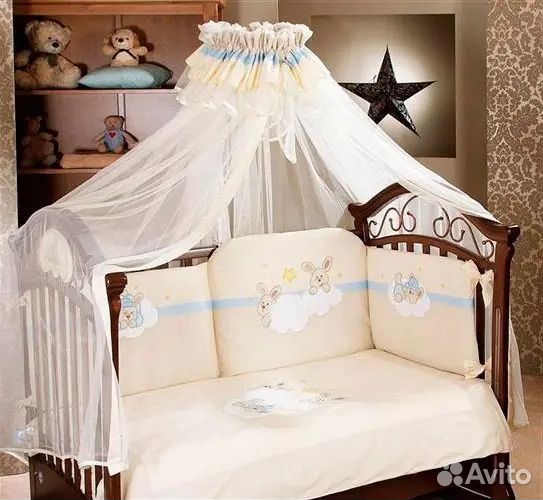 Бортики в кроватку