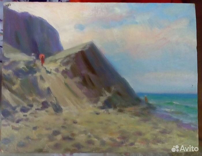 Смоляков А. В. Приморское под Одессой к/м 23х18 см