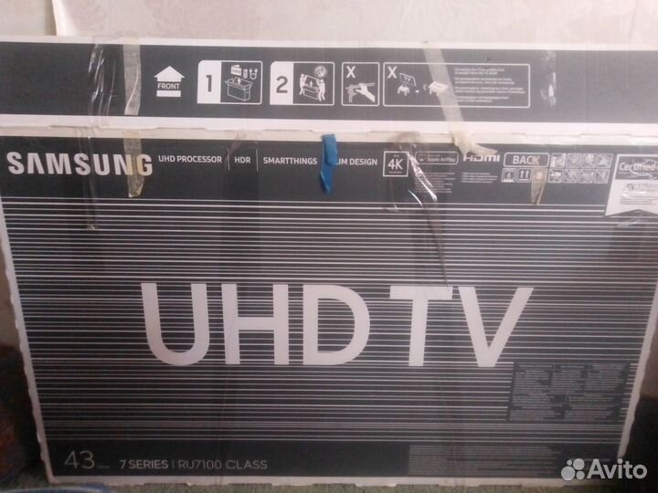 Телевизор samsung smart tv 43 4k