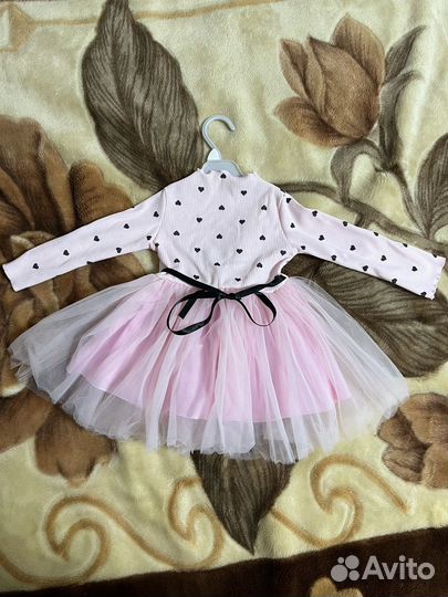 Платье для девочки 80 86 размер