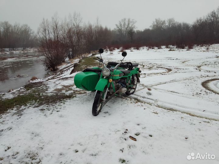 Урал с люлькой